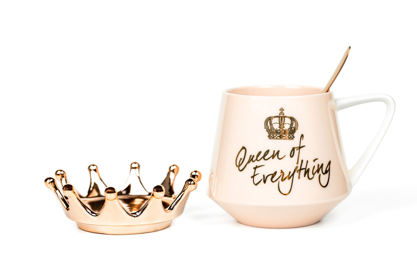 Queen Energy Signature Crown Mug - Pink
