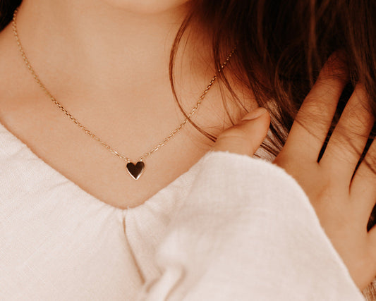 Open Heart Necklace