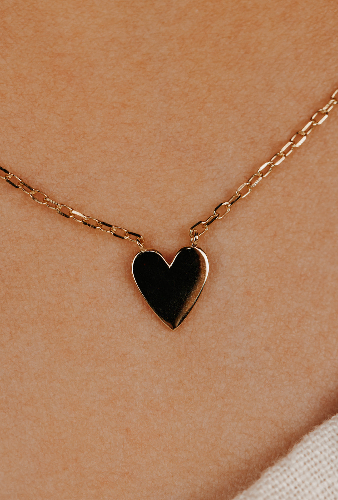 Open Heart Necklace