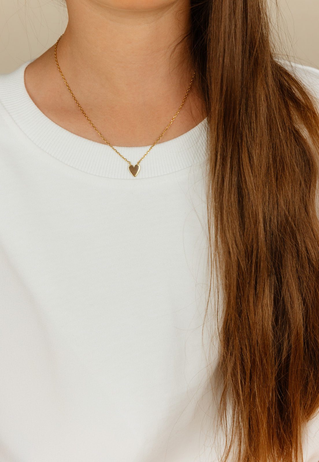 Open Heart Necklace