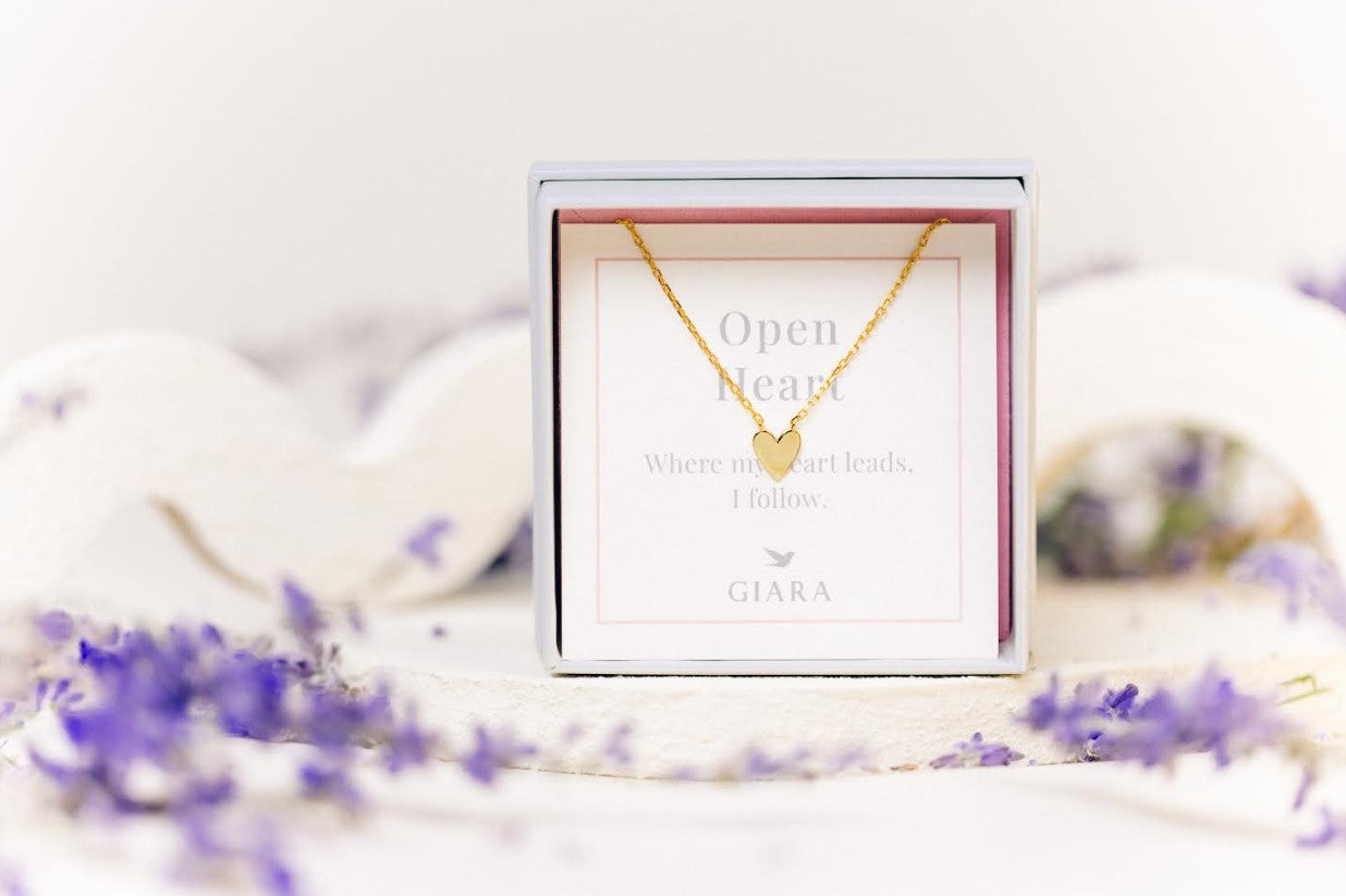 Open Heart Necklace