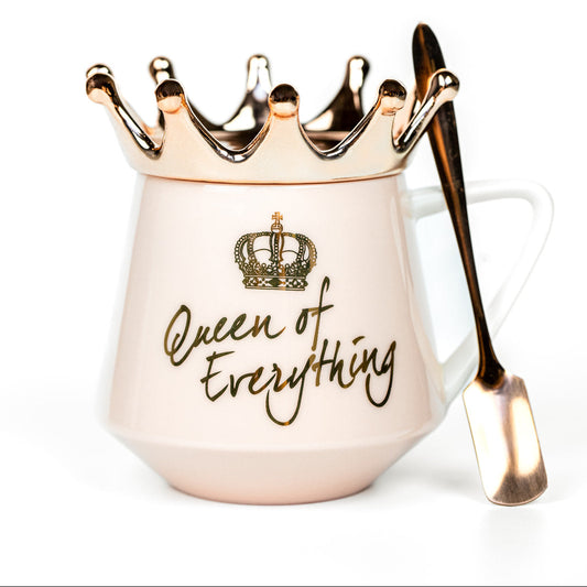 Queen Energy Signature  Crown Mug - Pink